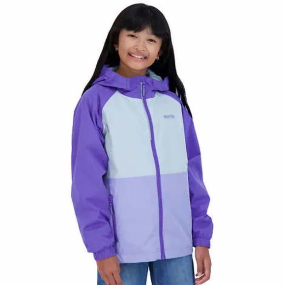 NWT Pacific Trail Youth Rain Jacket, Purple - Picture 1 of 6